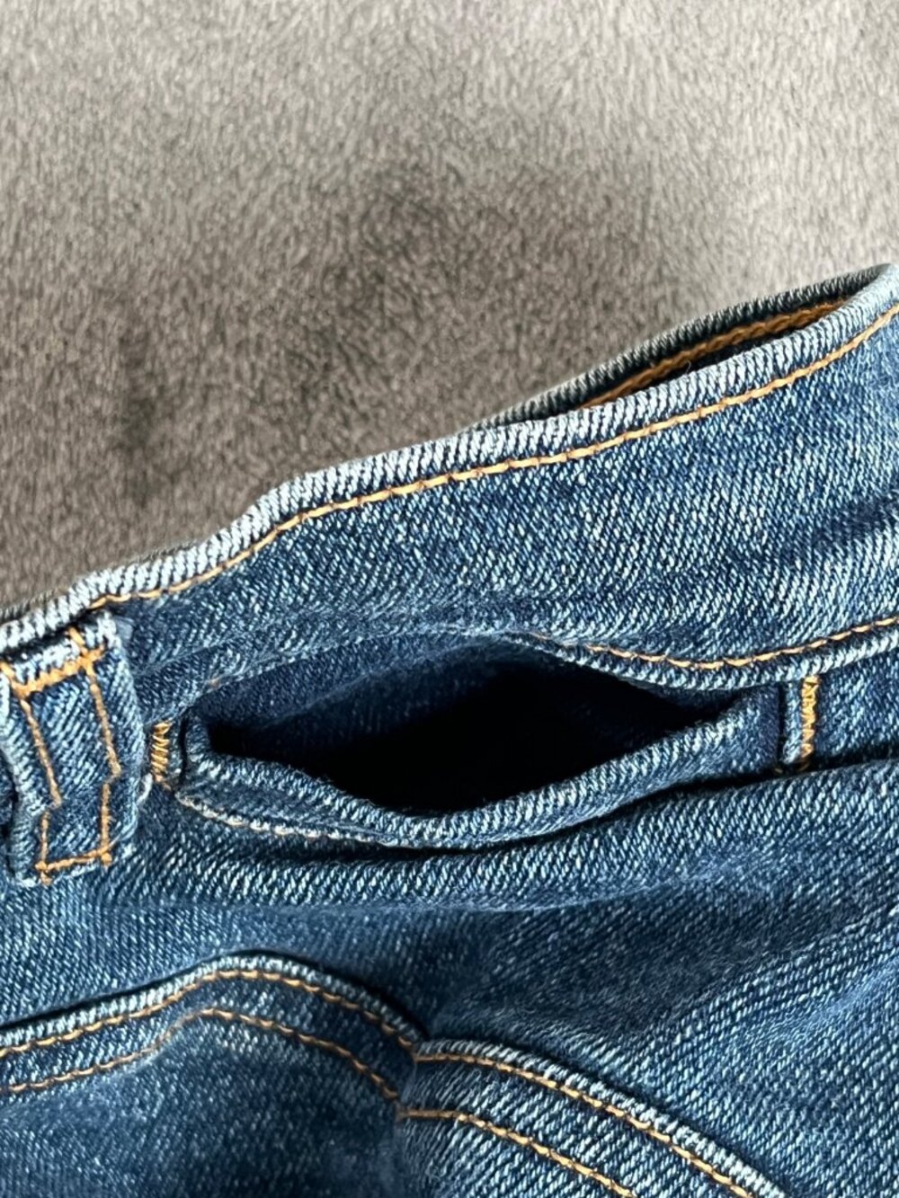 VTG Serfontaine Easy Rider Bootcut Jeans Women's 28 Low Rise Flare Designer Y2K - Picture 10 of 10